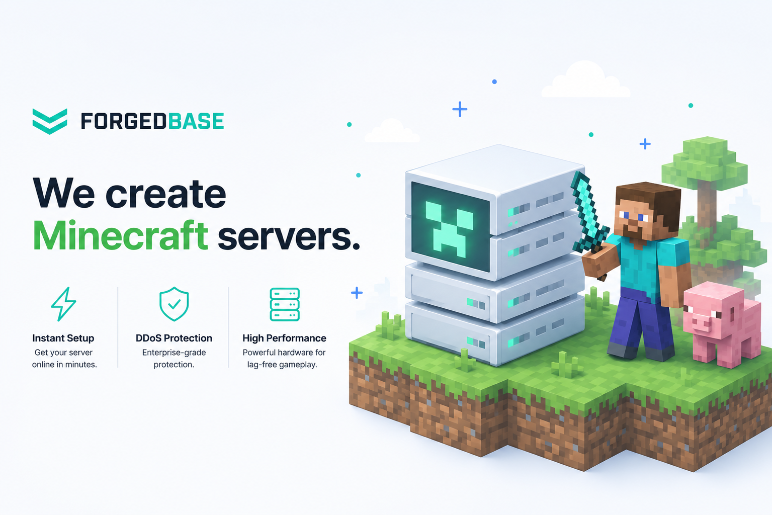 Minecraft game server preview