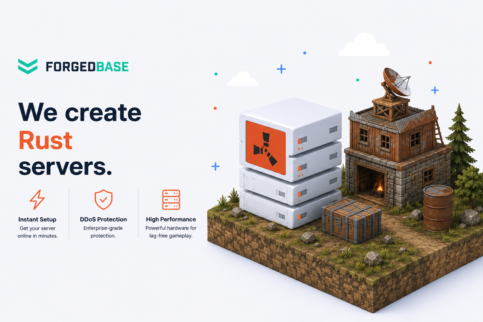 Rust game server preview